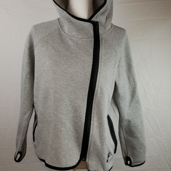 Nike Jackets & Blazers - Nike womens M gray zip-up athletic jacket